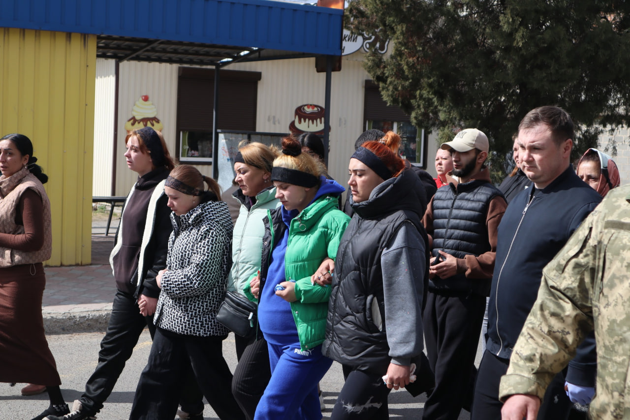 Рідні полеглого Андрія Котляренка на прощанні