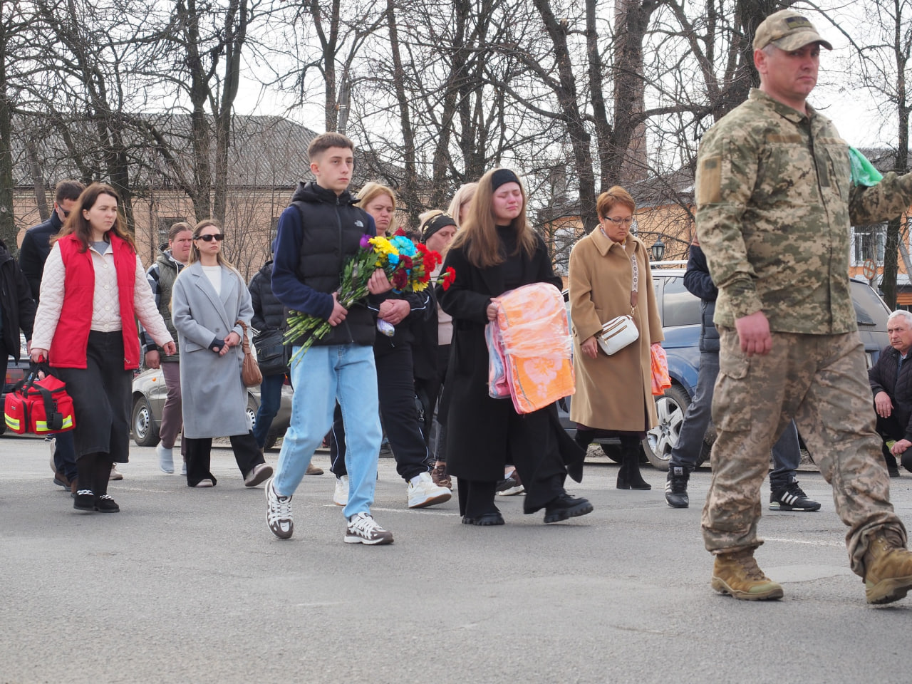 У Гайвороні прощаються із загиблим військовим