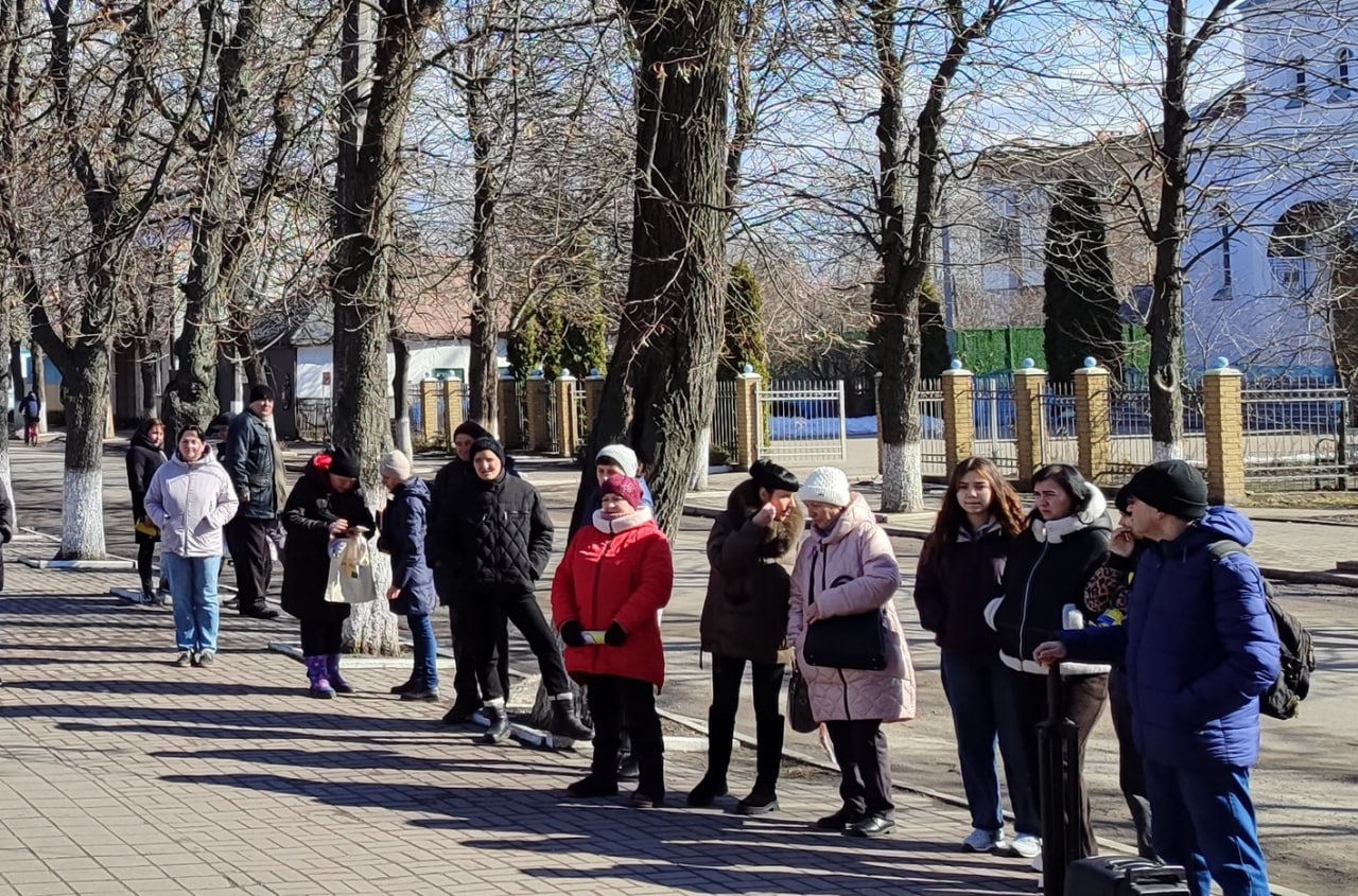 Жителі Олександрівської громади на акції в підтримку полонених та зниклих безвісти