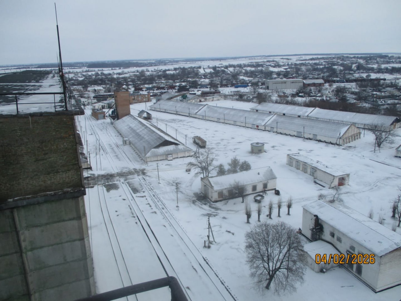 Територія елеватора "ТАС Агро"