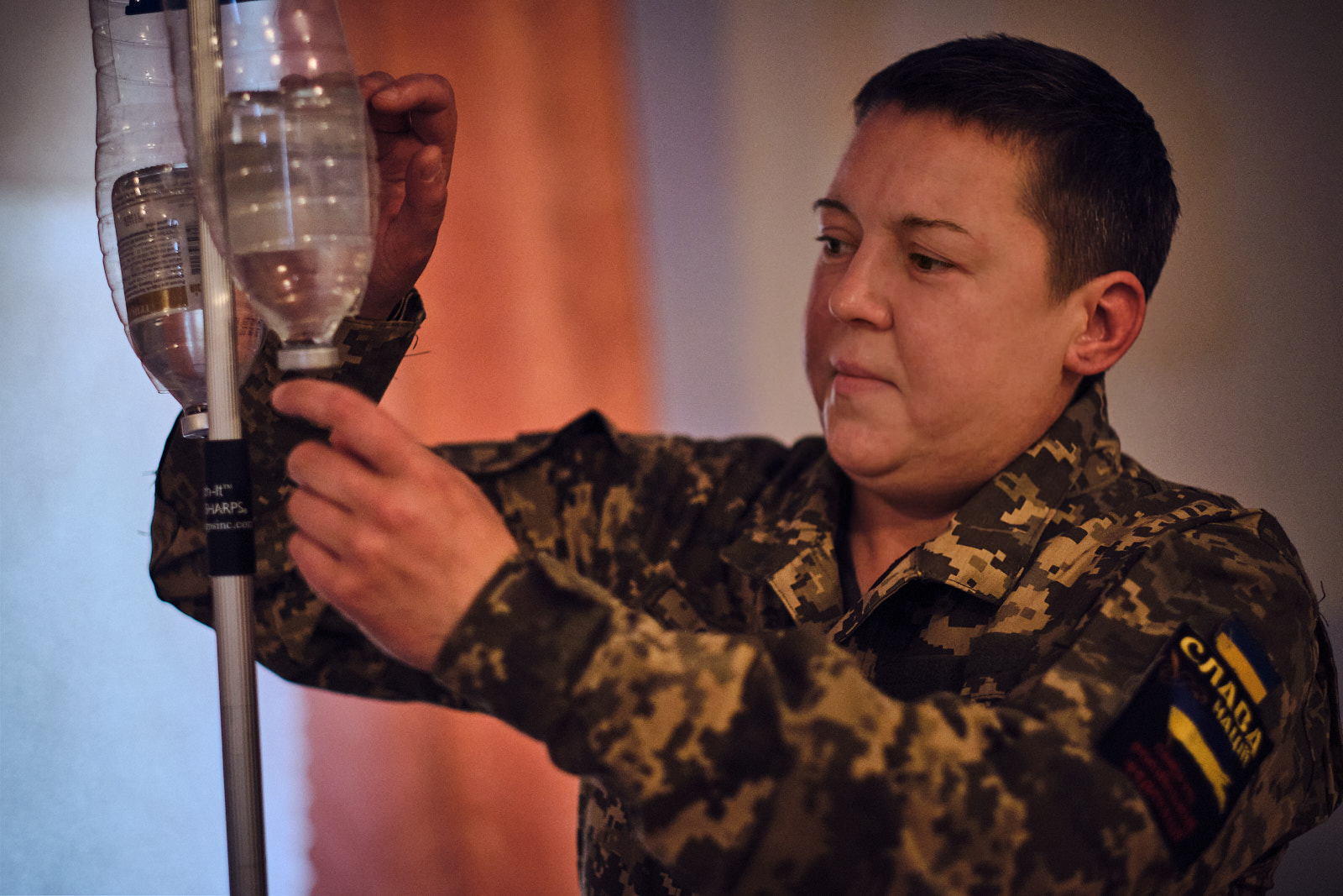 Яніна - бойова медикиня 121 бригади