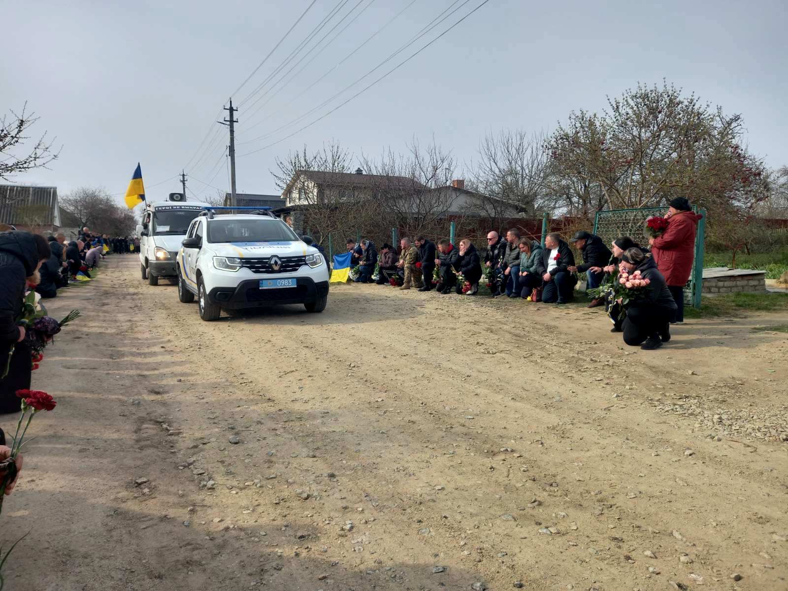 Світлини з прощання із загиблим Олександром Діордицою.