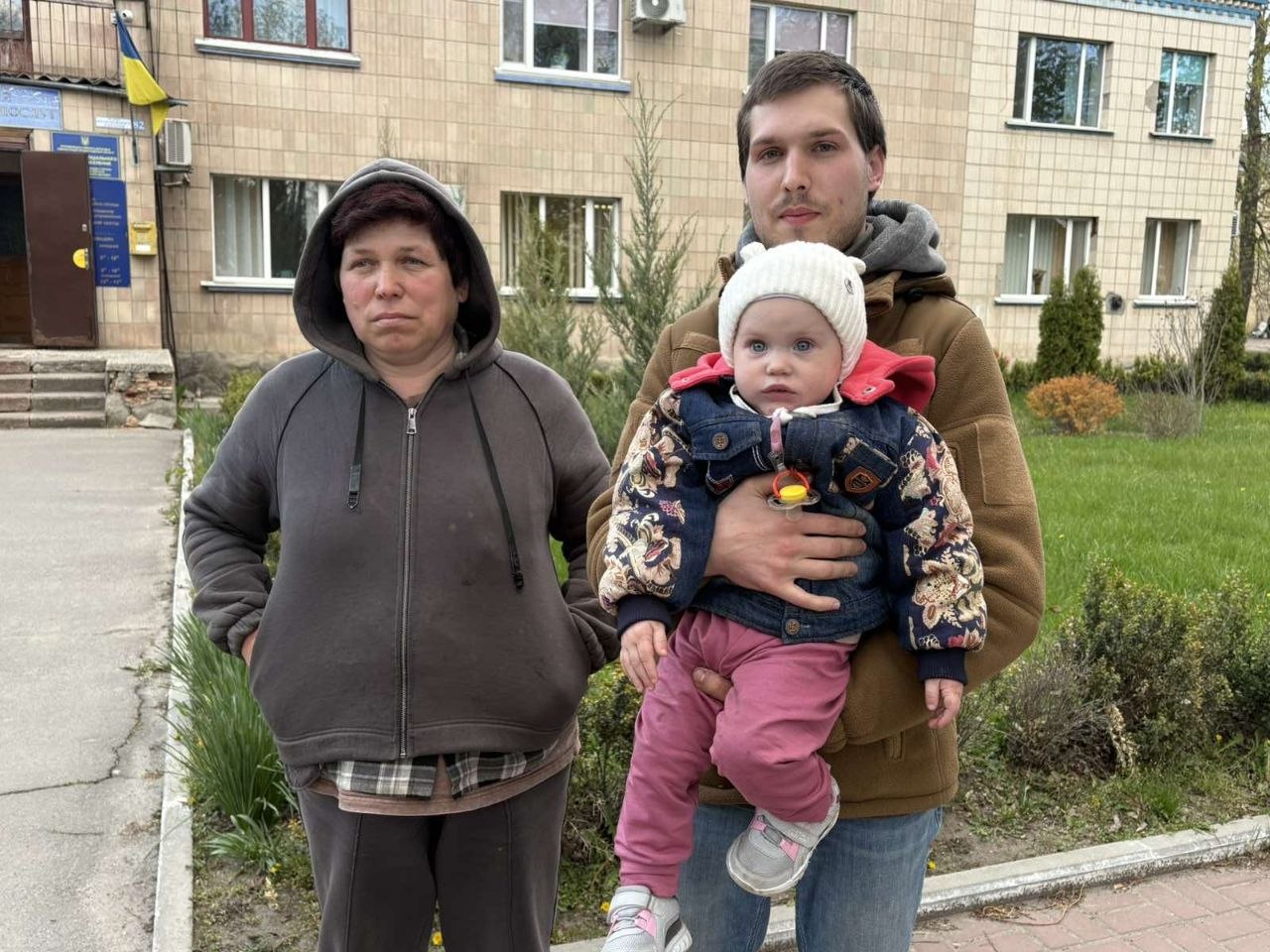 Родина переселенців з Донеччини