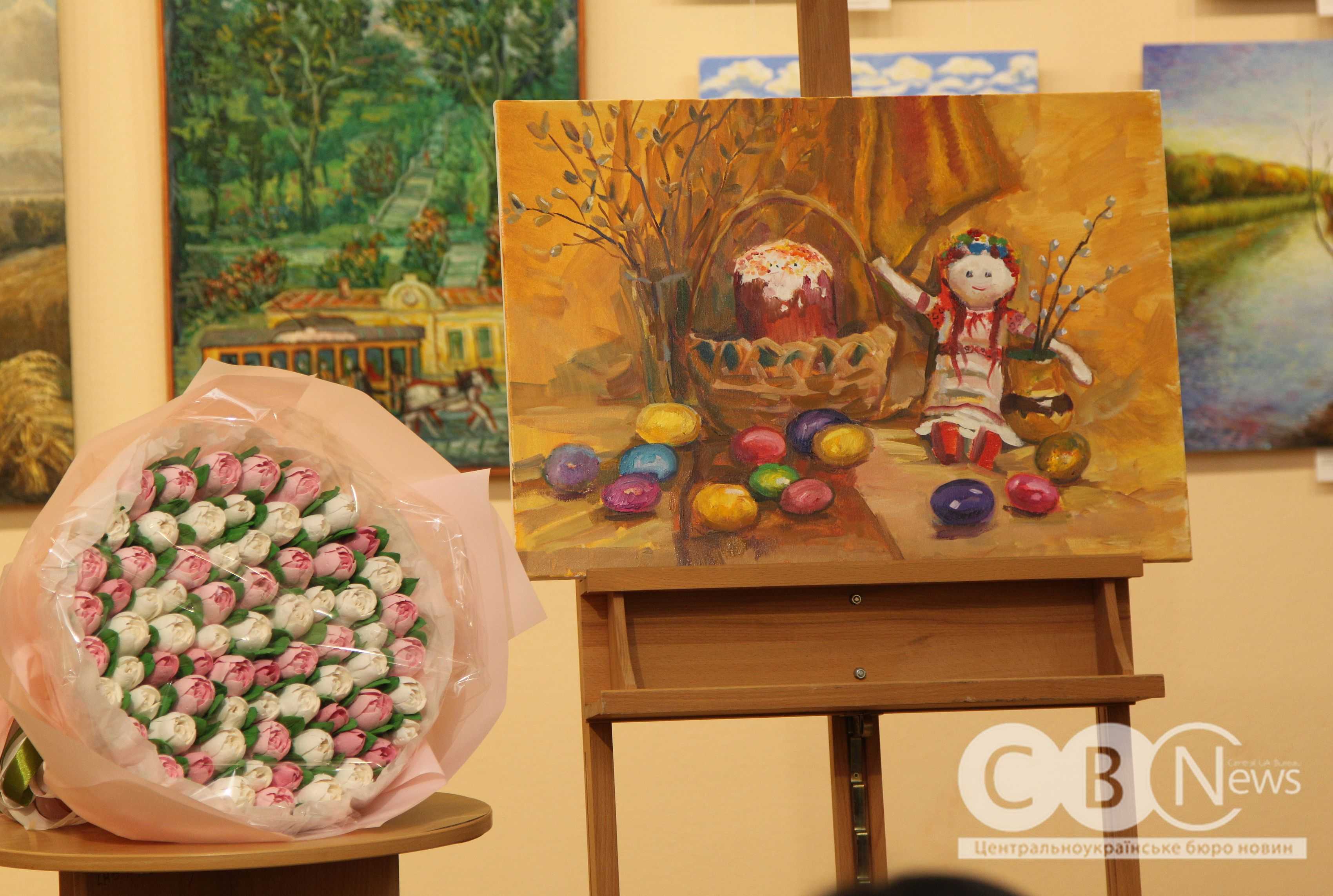 Великодня картина на благодійному аукціоні