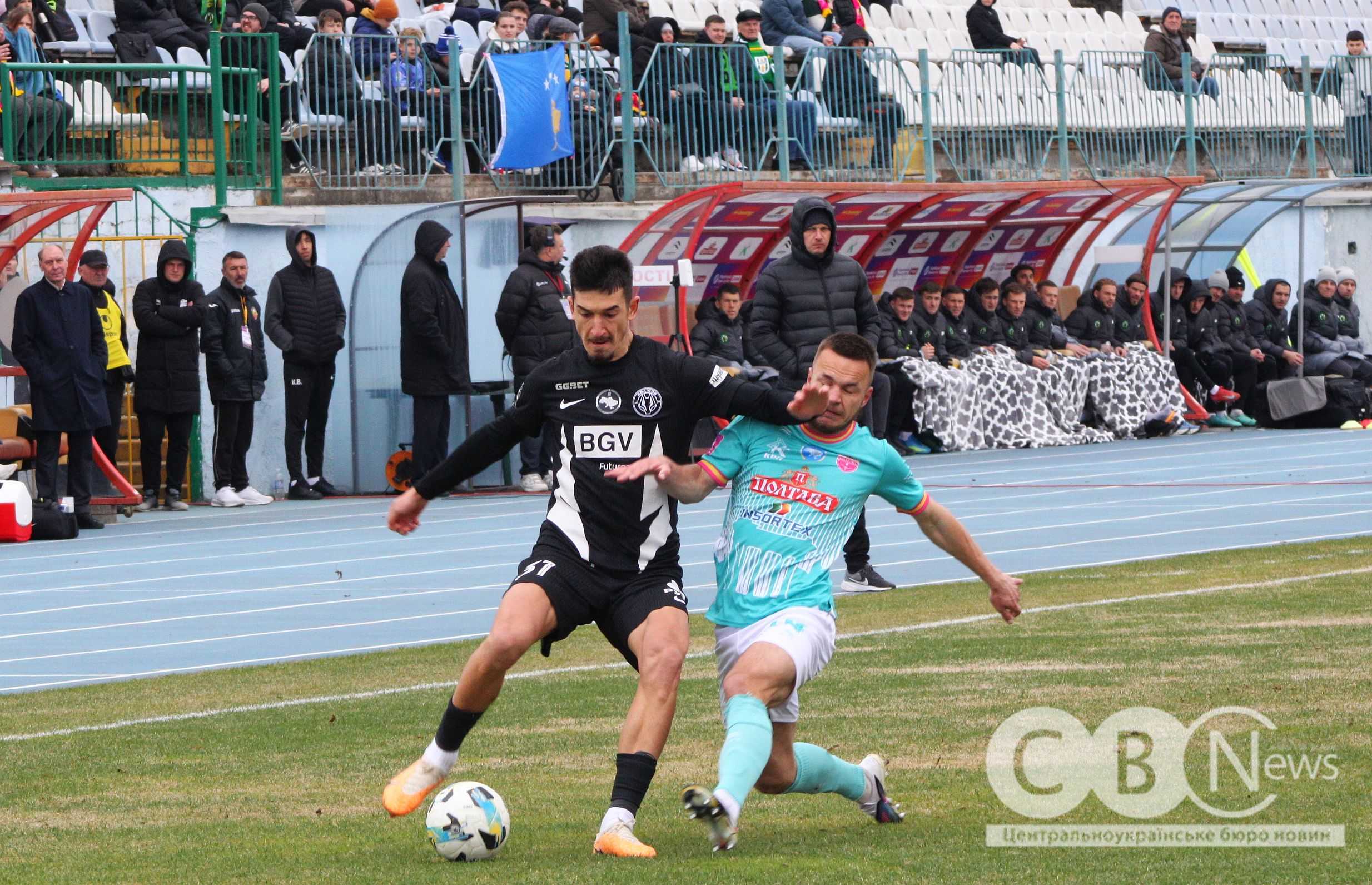 Матч &laquo;Полтава&raquo; &mdash; &laquo;Полісся&raquo; у Кропивницькому, 23-й тур УПЛ