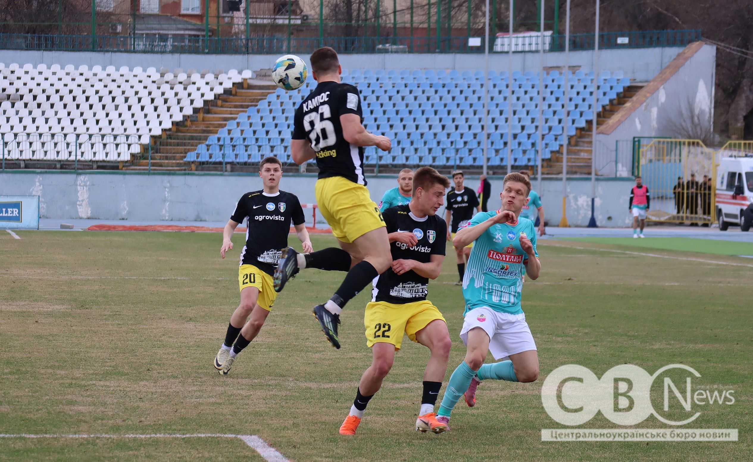 Футболісти СК &laquo;Полтава&raquo; та ФК &laquo;Олександрія&raquo; зіграли матч у Кропивницькому