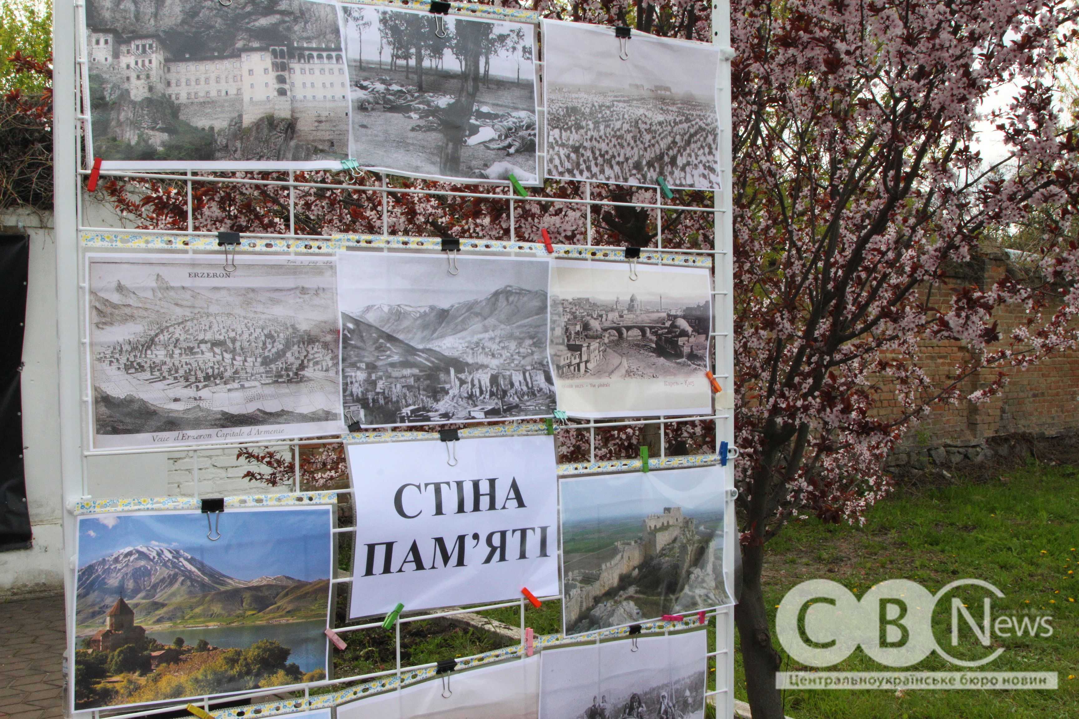 стіна пам'яті зі світлинами