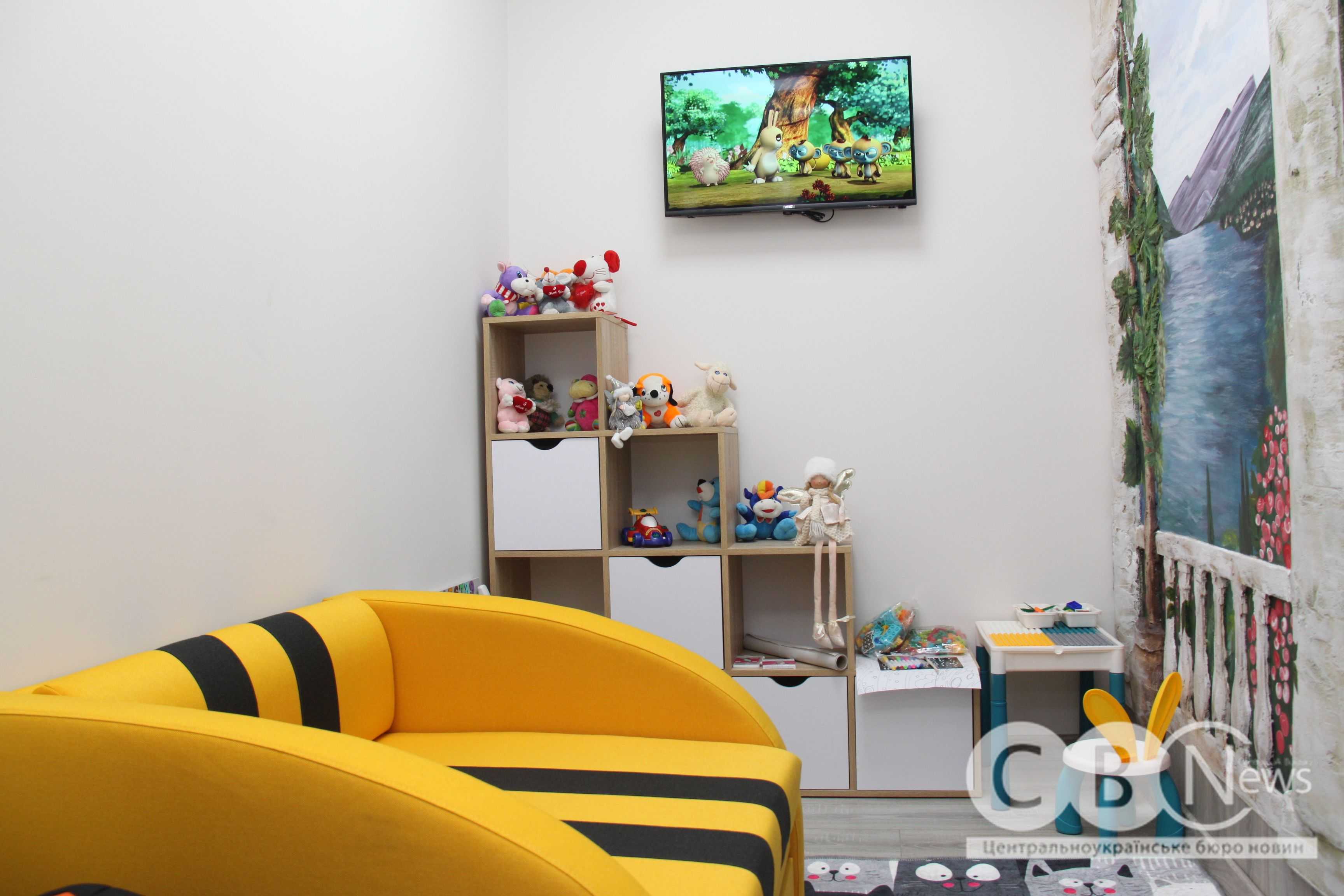 Дитяча кімната в регіональному центрі