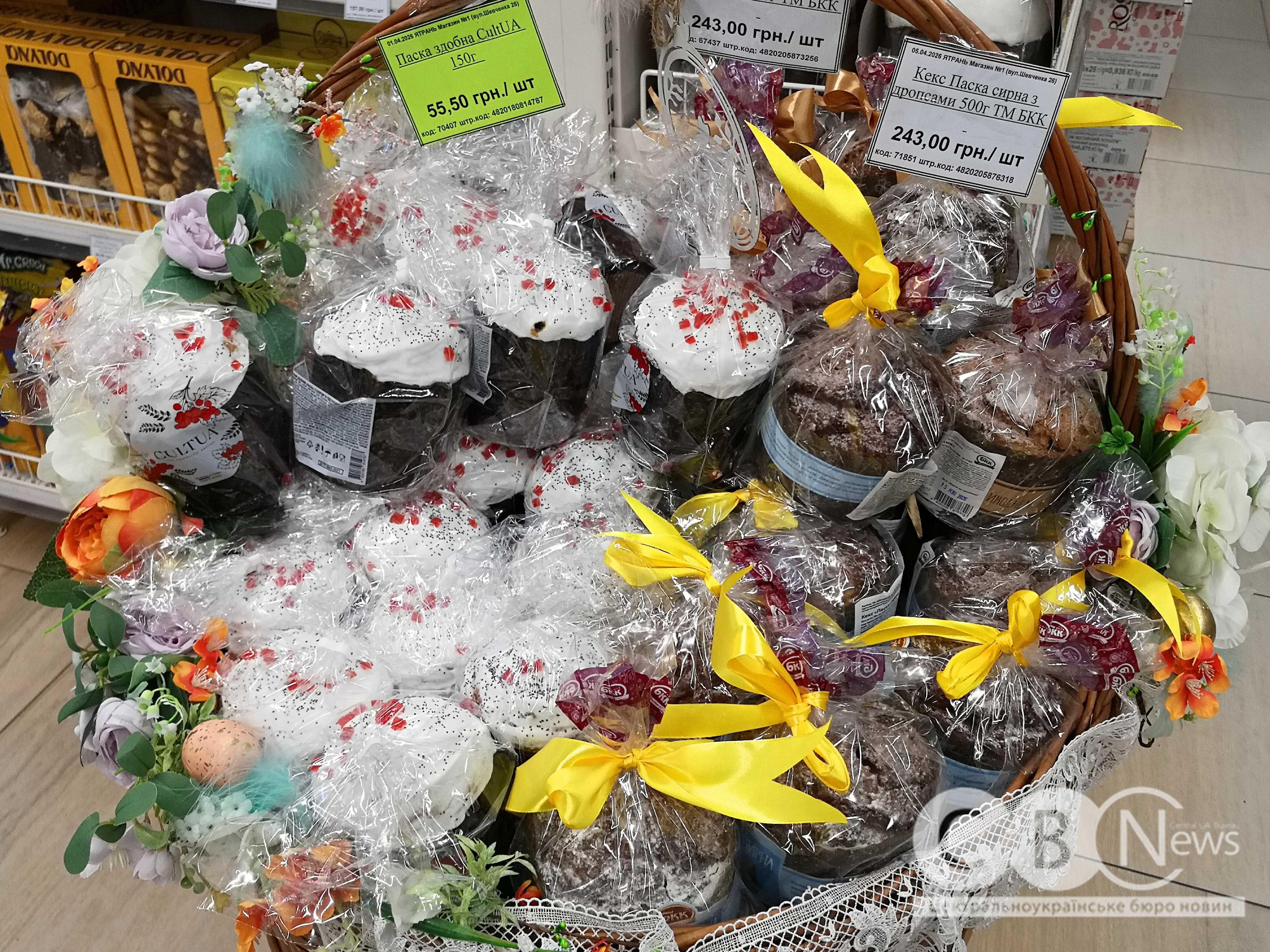 Ціни на паски в магазинах Кропивницького