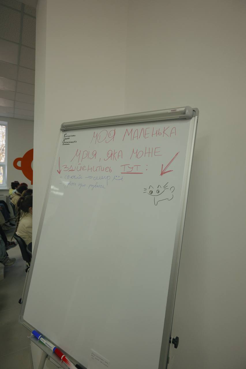 Напис на дошці