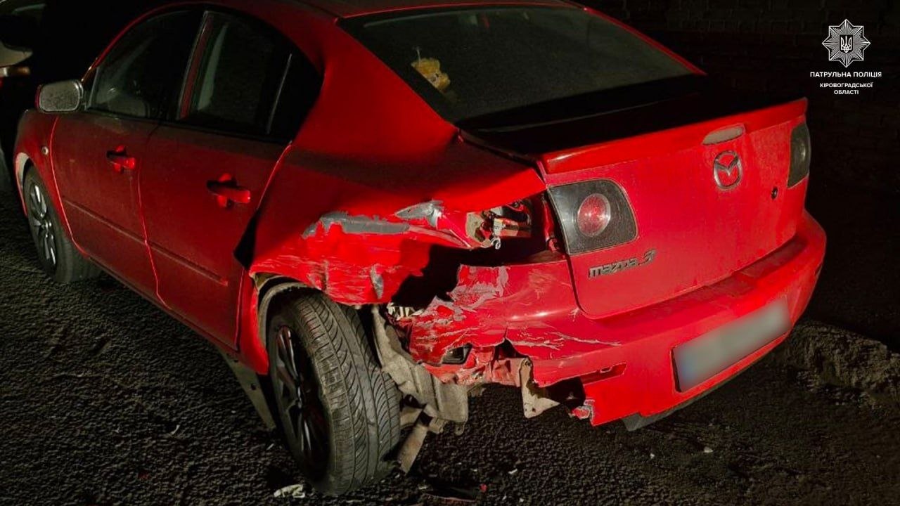 Понівечена автівка