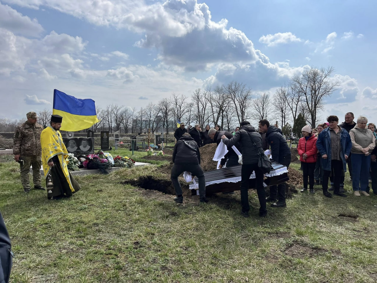 Прощання з солдатом Федором Склярем