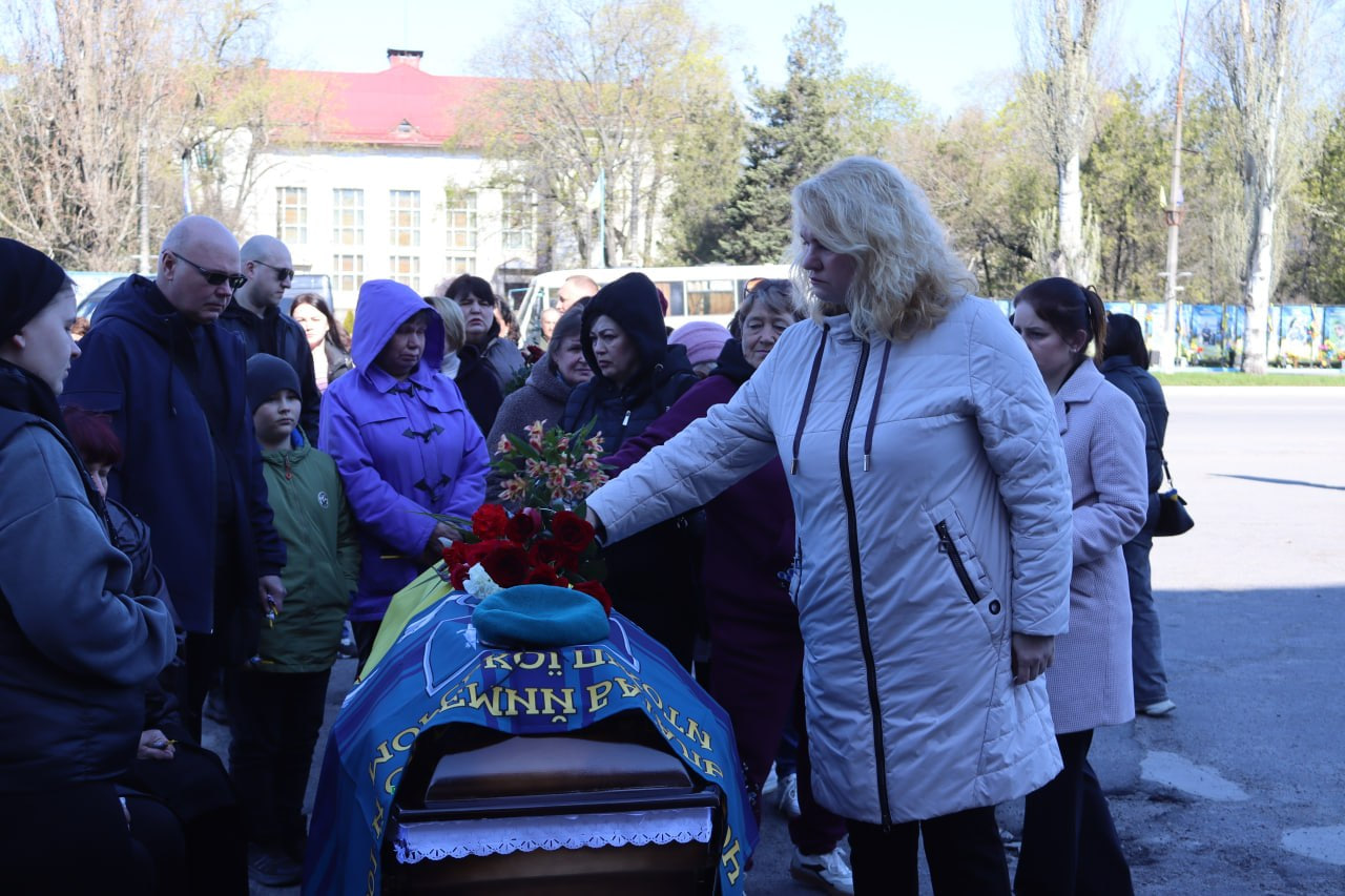 У Світловодську попрощалися із загиблим військовим