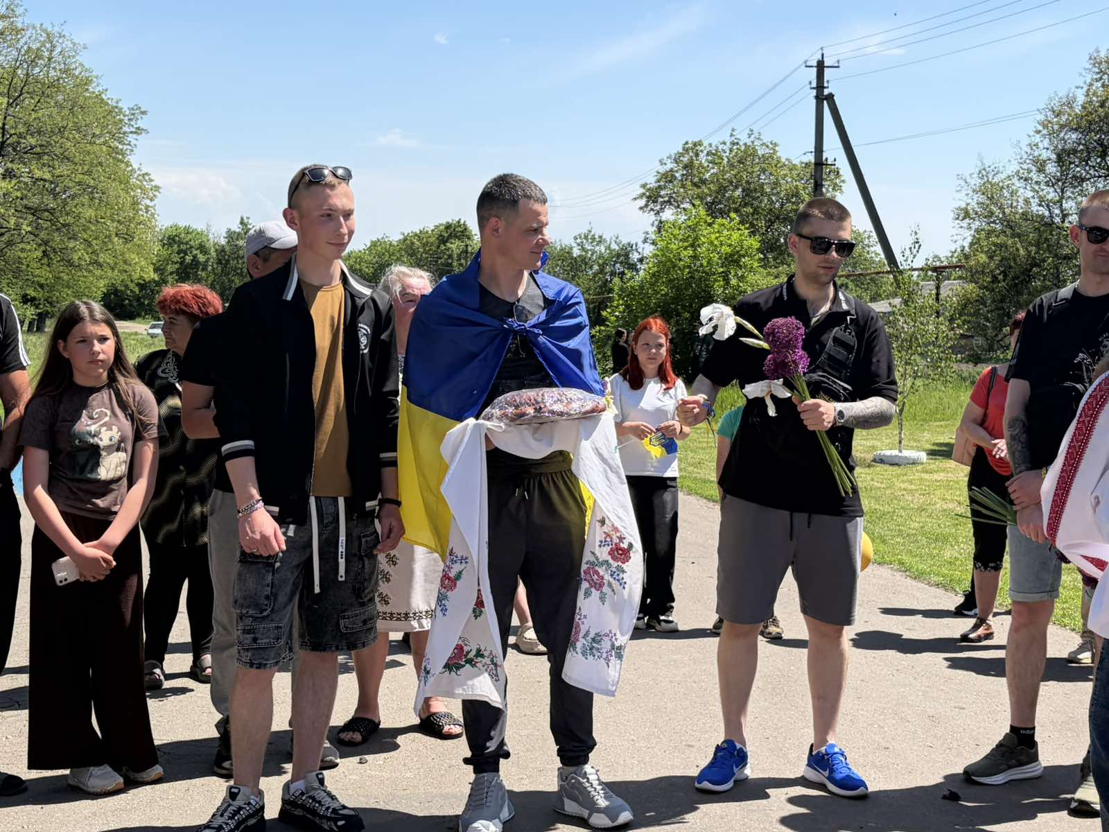 Зустріч воїна в Устинівській громаді