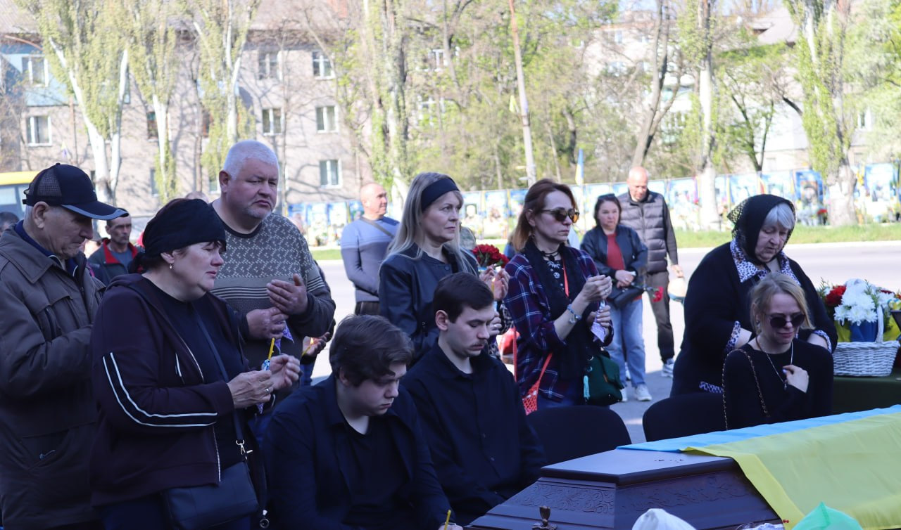 Рідні загиблого військовог Олександра Одоміча