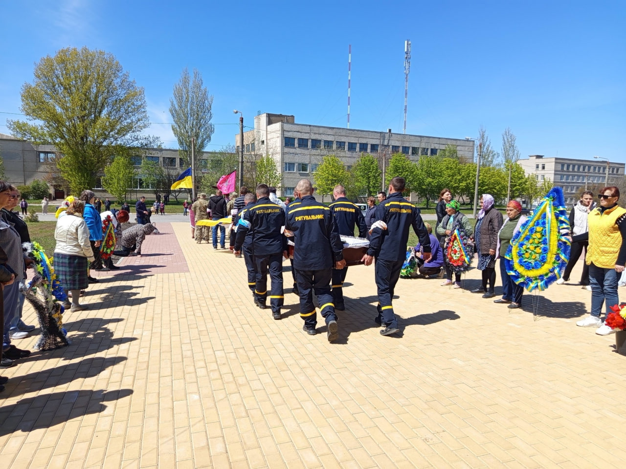 З полеглим Олександром Бойком попрощалися у Долинській