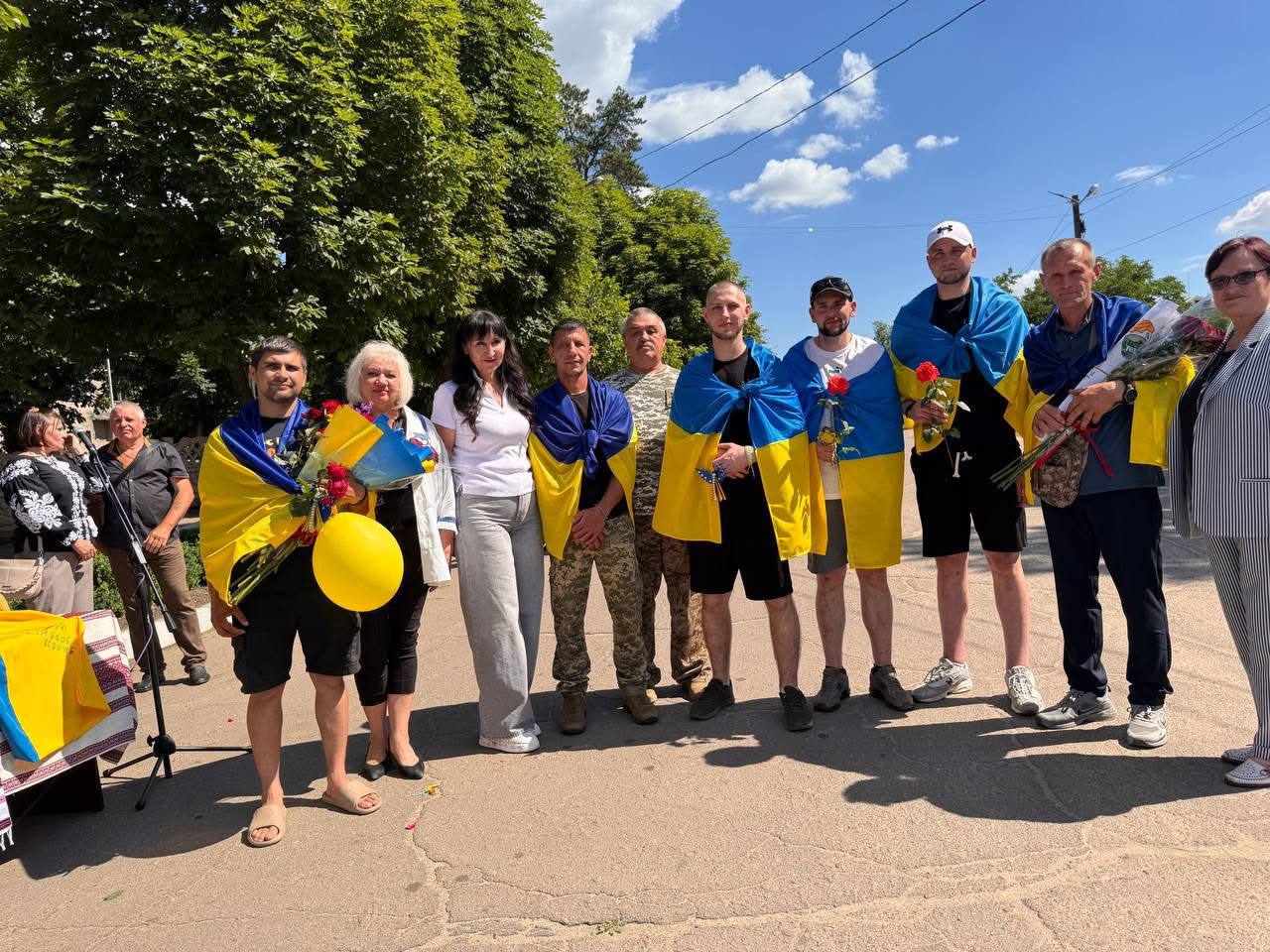 Громада зустрічає Андрія Михайлишина