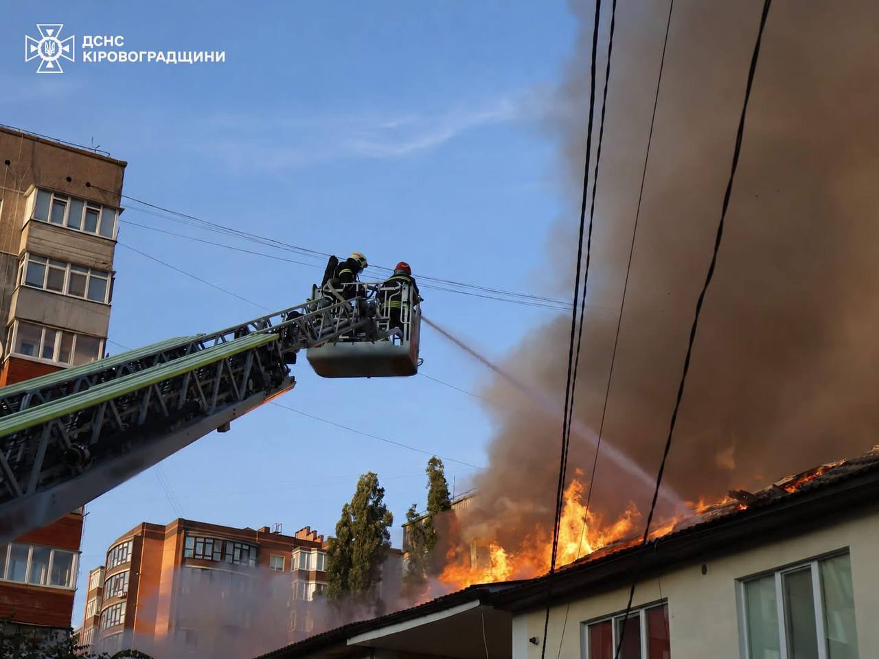 Пожежу будинку загасили в Кропивницькому