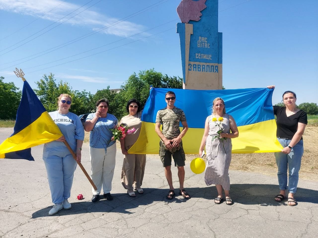 Олександр Яблочний повернувся до Заваллівської громади після полону