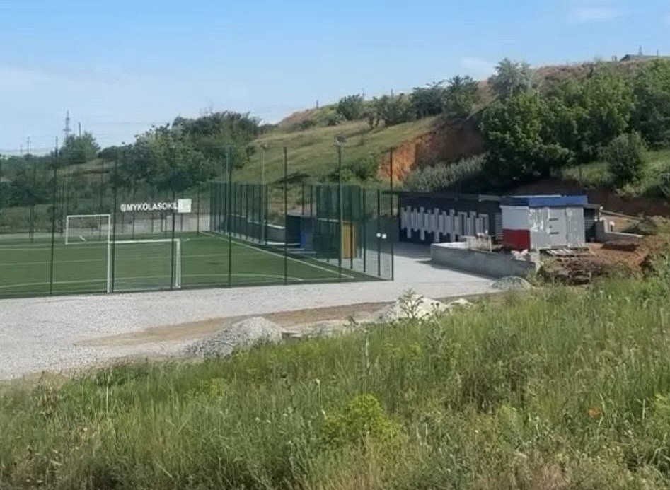 У селі Соколівське запрацював мініфутбольний стадіон Sokil Arena