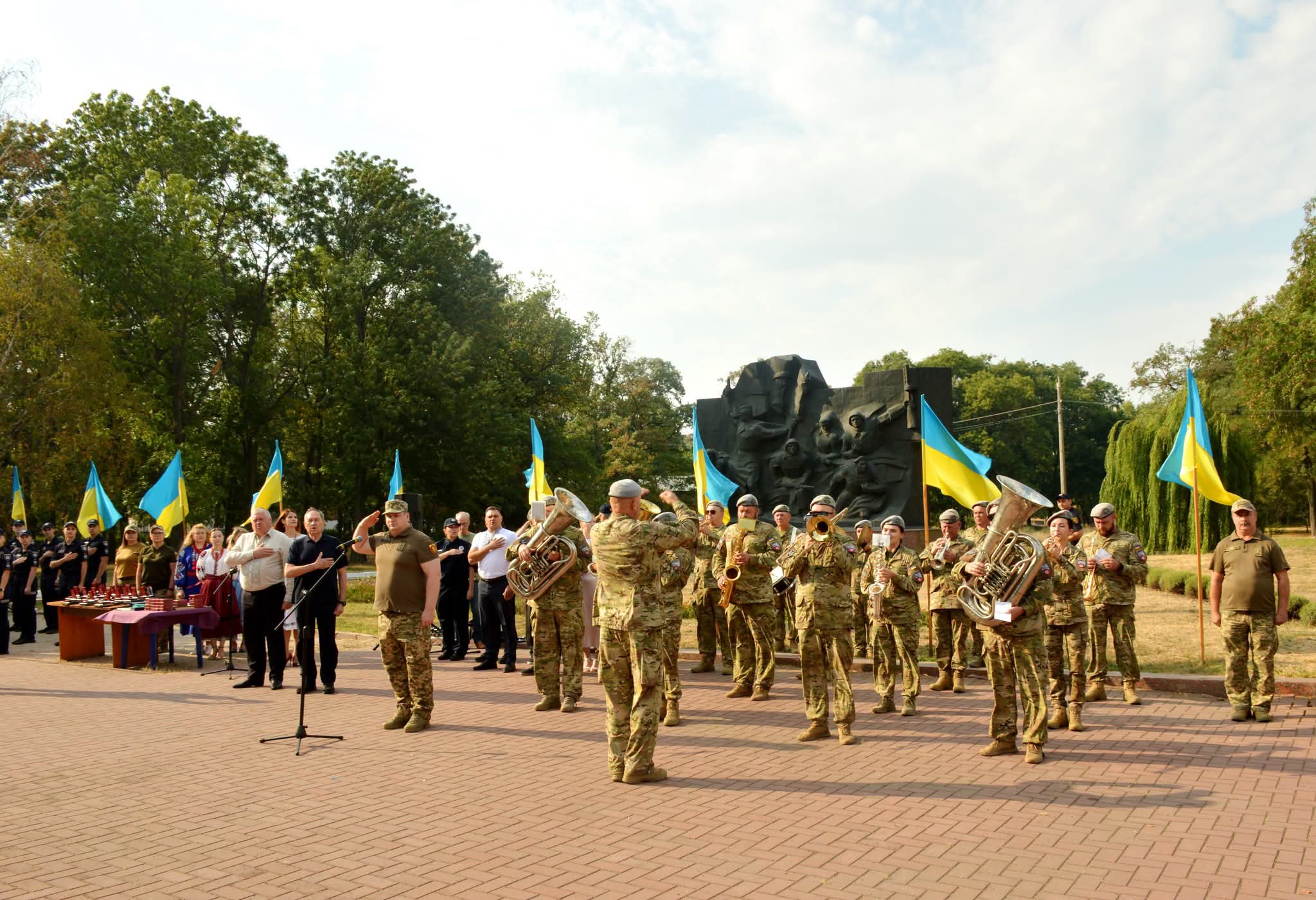 У Кропивницькому відзначили День Державного Прапора