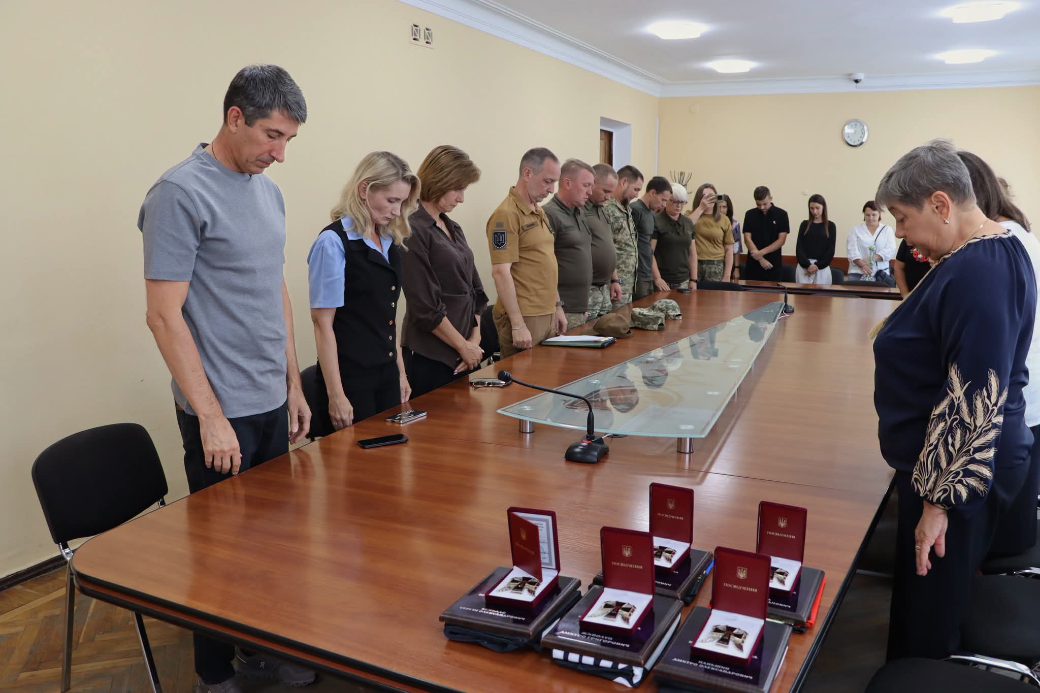 Шістьох військових з Олександрії посмертно нагородили «Хрестом безсмертя».