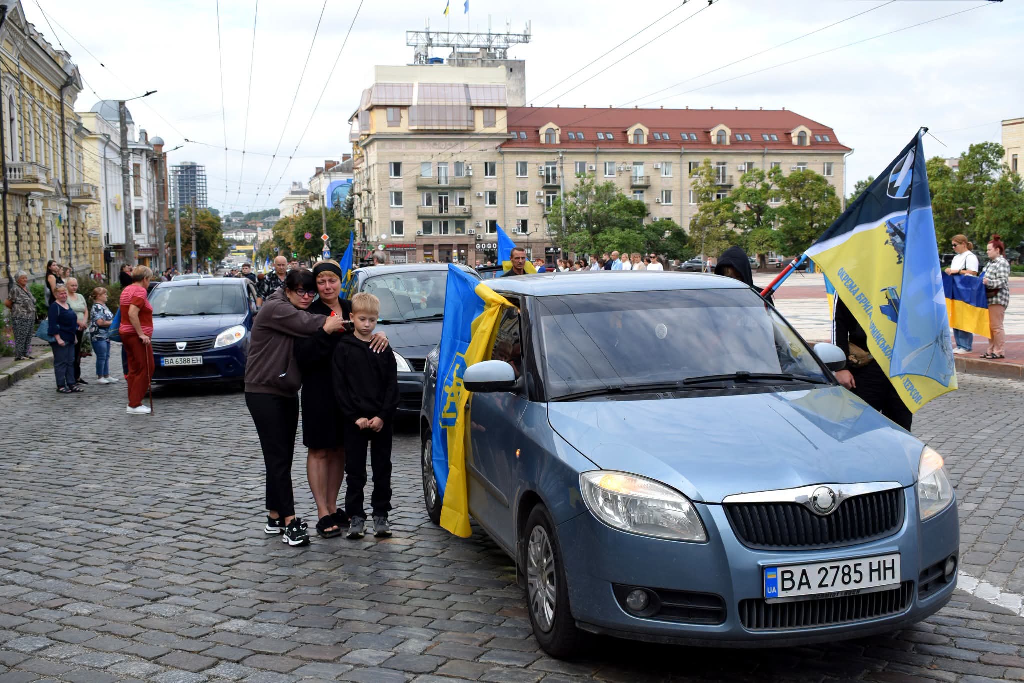 У Кропивницькому попрощалися з військовим Валерієм Ступаком