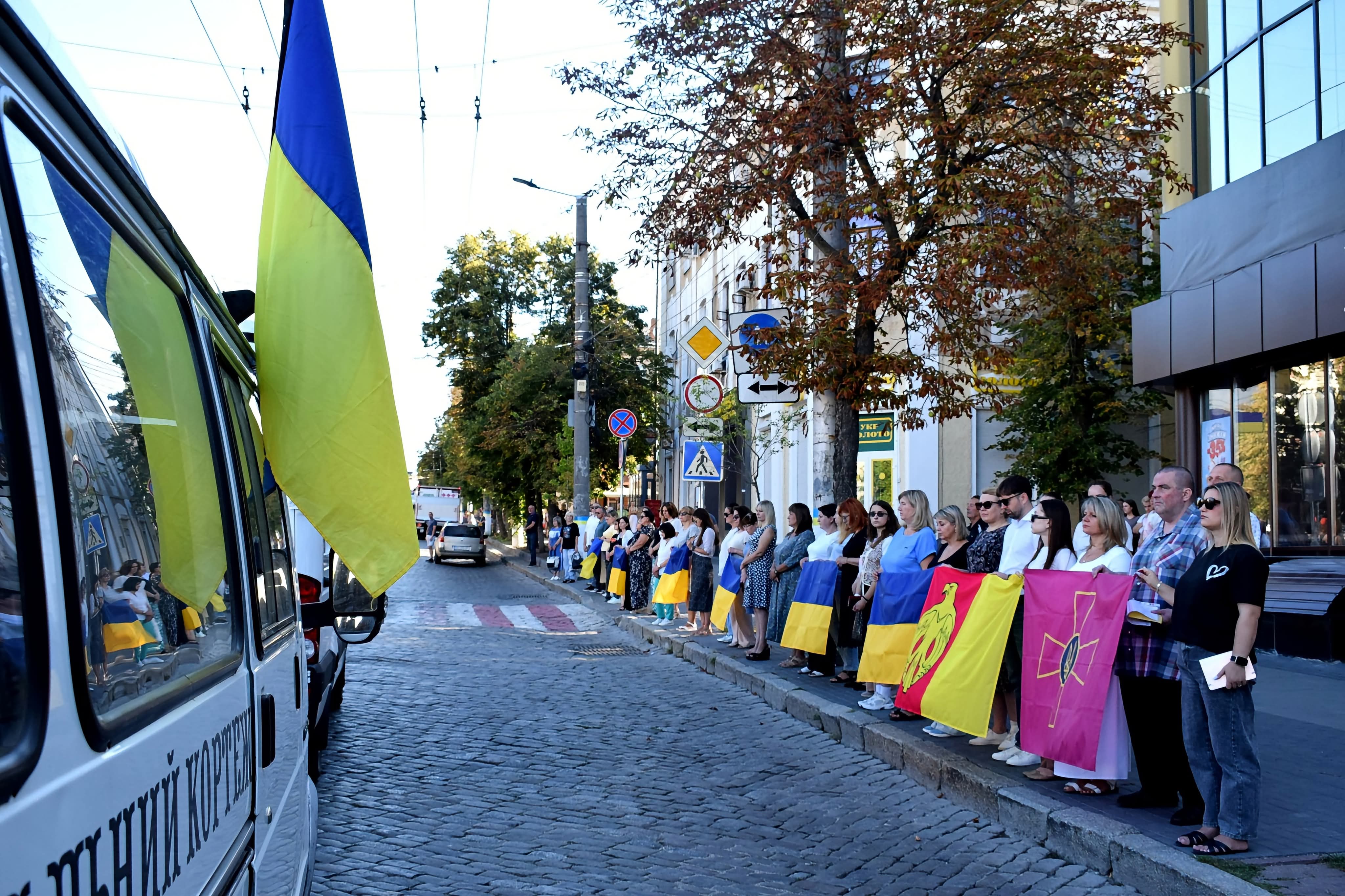 З п'ятьма військовими попрощалися у Кропивницькому 2 вересня