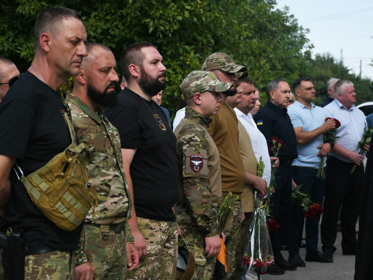 У Кропивницькому відкрили меморіальну дошку Герою України Дмитру Шилову.
