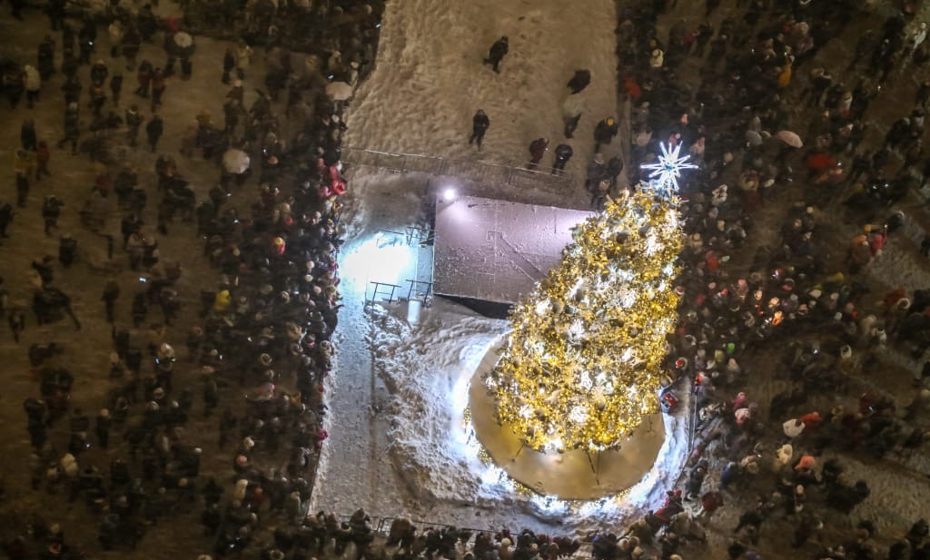 Різдво у Кракові. Фото: facebook-сторінка Польське радіо для України