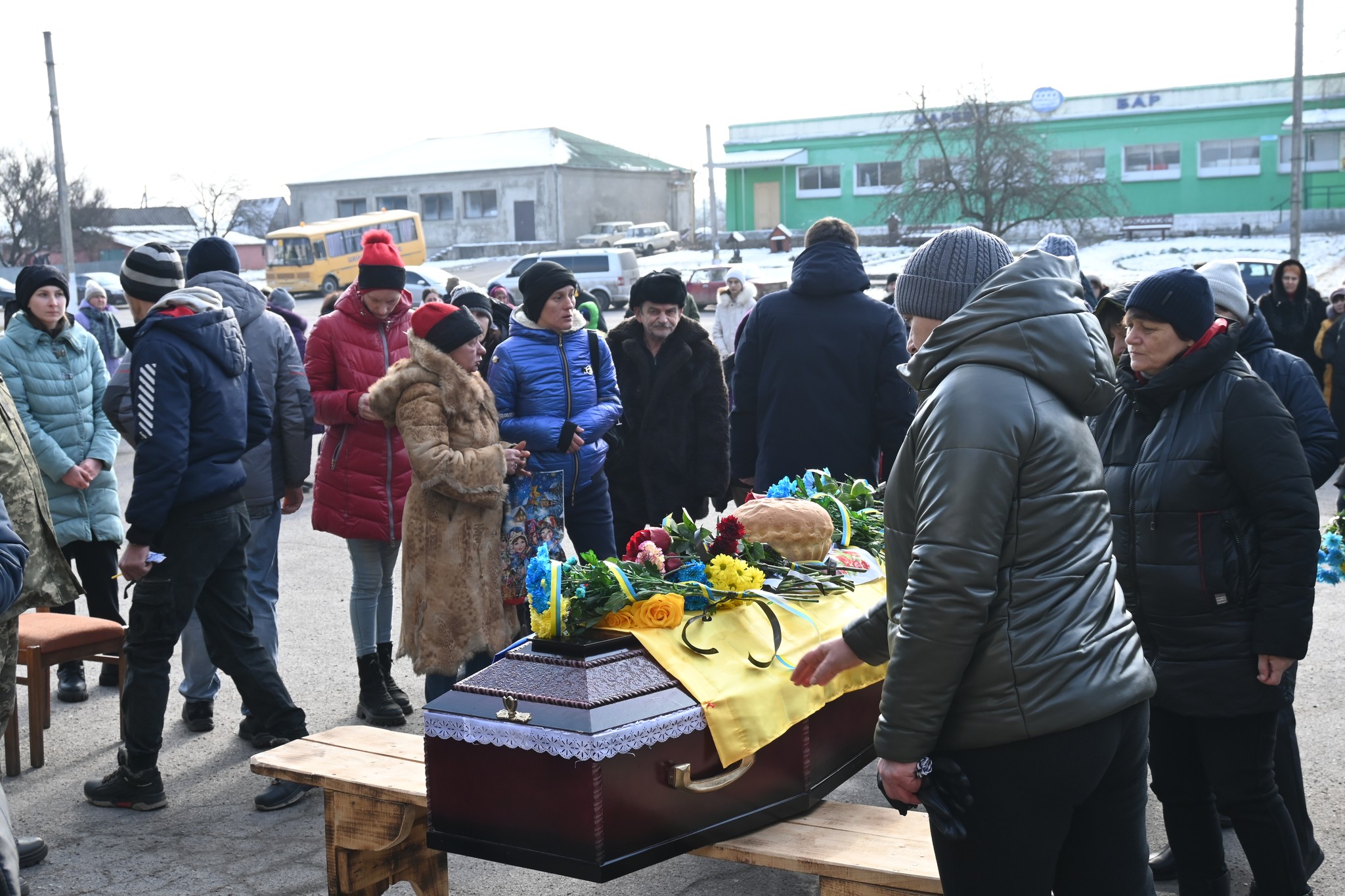 У Великоандрусівській громаді прощалися з Віталієм Поповим