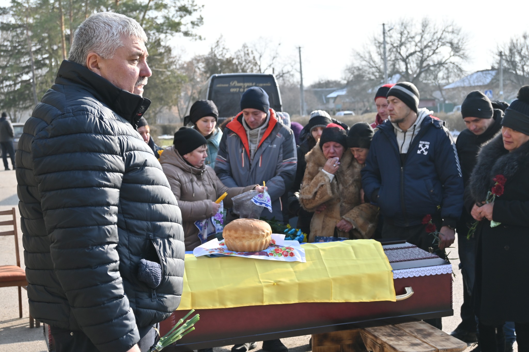 У Великоандрусівській громаді прощалися з Віталієм Поповим