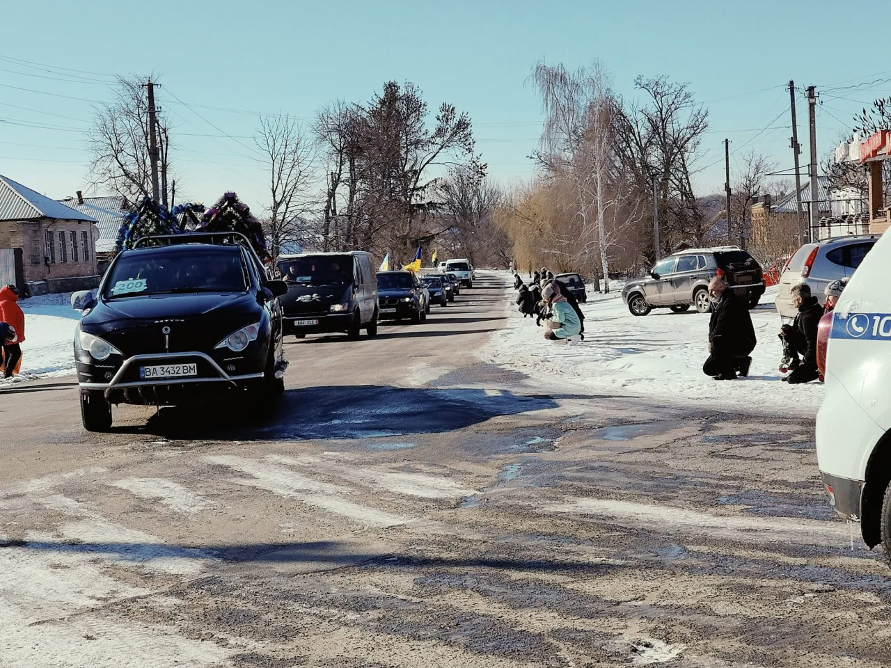 У Дмитрівській громаді попрощалися із загиблим військовослужбовцем Андрієм Зарецьким.