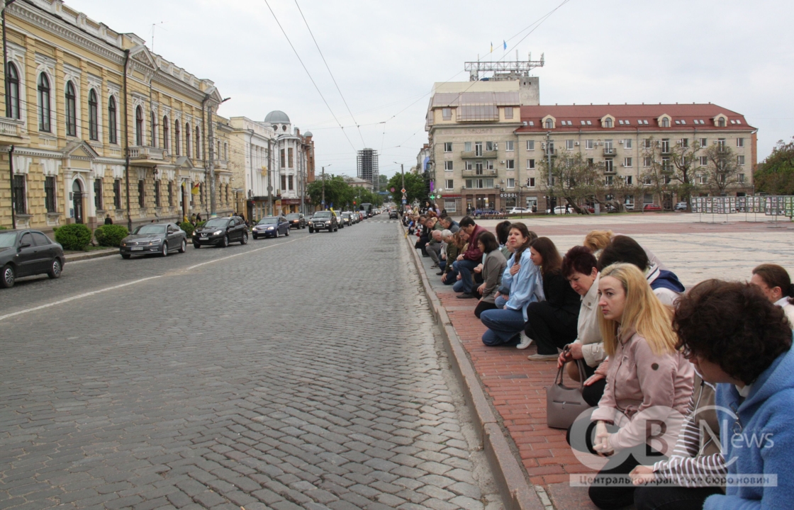 Траурний кортеж у Кропивницькому
