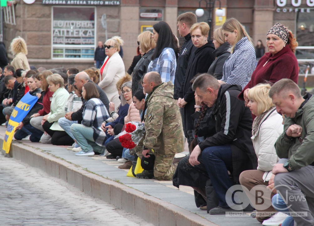 Траурний кортеж у Кропивницькому